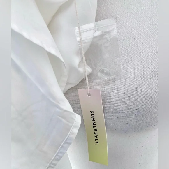 NWT Summersalt The Short Effortless Shirtdress Cover-Up Size 1X - Picture 11 of 12